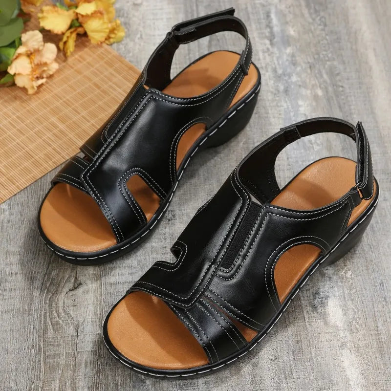 Serena Haven | Luxe Wedge Comfort Sandals