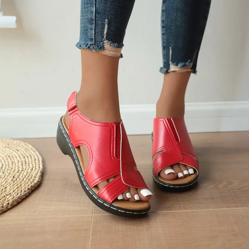 Serena Haven | Luxe Wedge Comfort Sandals