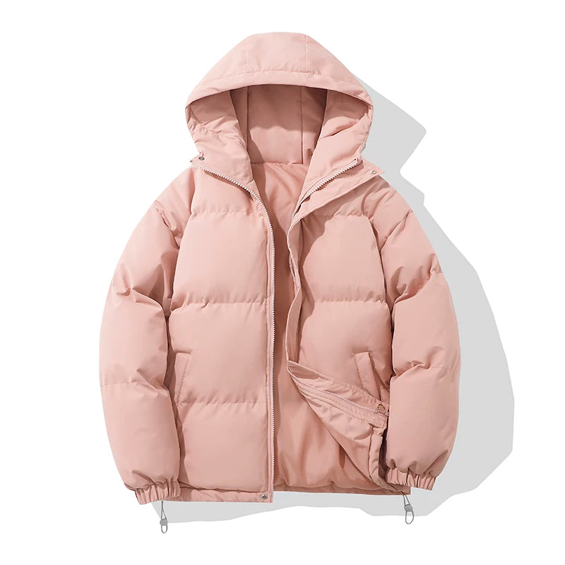 Aveline | High-Neck Hooded Puffer Jacket