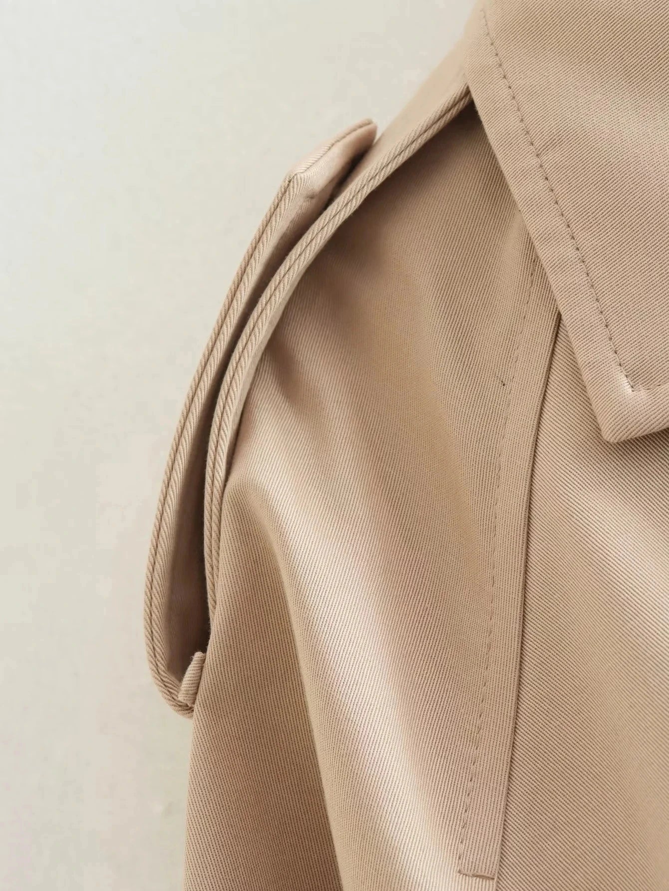 Aurelia | Vintage Cropped Trench Jacket