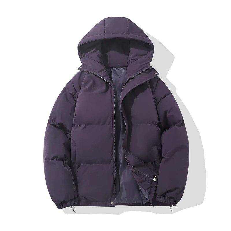 Aveline | High-Neck Hooded Puffer Jacket