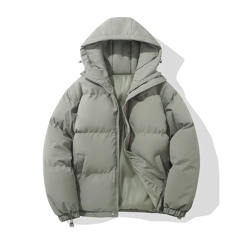 Aveline | High-Neck Hooded Puffer Jacket